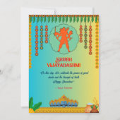 Happy Dussehra Vijayadashmi Card Karte (Vorderseite)