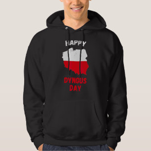 Happy Dyngus Day Polska Vintage polnische Flagge P Hoodie