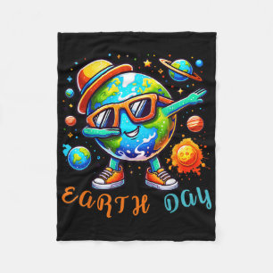 Happy Earth Day 2024 Funny Earth Day Kinder Kleink Fleecedecke