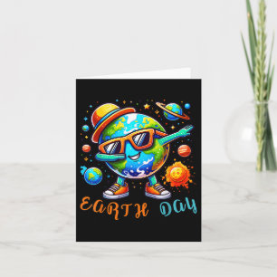 Happy Earth Day 2024 Funny Earth Day Kinder Kleink Karte