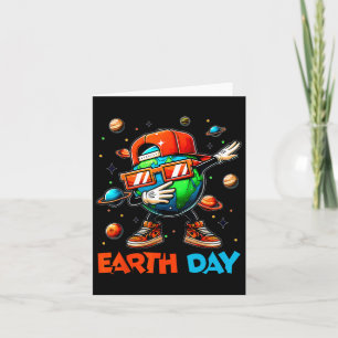 Happy Earth Day 2025 Funny Earth Day Kinder Jungs Karte