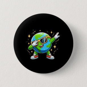 Happy Earth Day 2025 Funny Earth Day Kinder Kleink Button