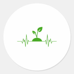 Happy Earth Day 2025 Liebe Umweltschutz Runder Aufkleber