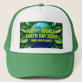 Happy Earth Day 2025 Truckerkappe