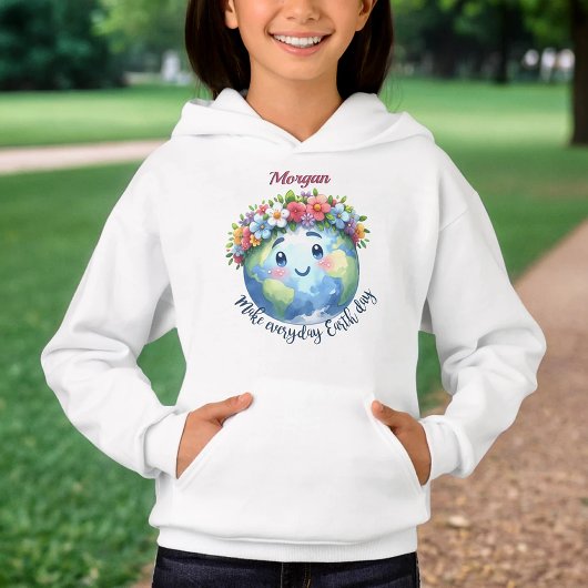 Happy Earth Day 22. April Personalisiert Hoodie