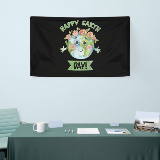 Happy Earth Day Banner (Messeveranstaltung)