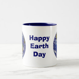 Happy Earth Day Eart Art Tasse
