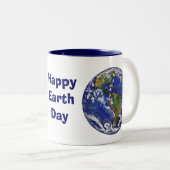 Happy Earth Day Eart Art Tasse (VorderseiteRechts)