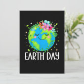 Happy Earth Day Einladung (Stehend Vorderseite)