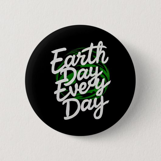Happy Earth Day Funny Earth Day Kinder Kleinkind B Button (Vorderseite)