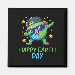 Happy Earth Day Funny Earth Day Kinder Kleinkind B Magnet