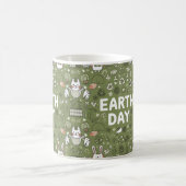 Happy Earth Day-Geschenk Kaffeetasse (Mittel)