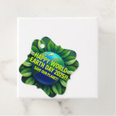 Happy Earth Day Geschenkanhänger (Beispiel)