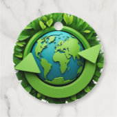 Happy Earth Day Geschenkanhänger (Vorderseite)