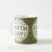 Happy Earth Day - Geschenkidee Kaffeetasse (Vorderseite Links)