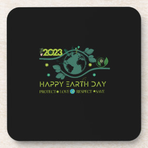 Happy Earth Day Getränkeuntersetzer