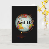 Happy Earth Day! Karte (Gelbe Blume)