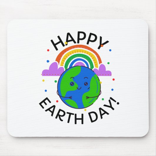 Happy Earth Day Mousepad (Vorne)