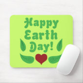 Happy Earth Day! Mousepad (Mit Mouse)