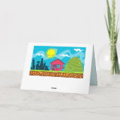 Happy Earth Day Nachhaltig Energy Custom Text Karte (Rückseite)