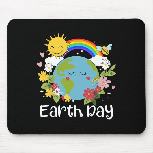 Happy Earth Day Niedlich Earth Day 2 Mousepad (Vorne)