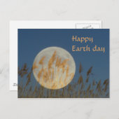 Happy Earth Day Postkarte (Vorne/Hinten)
