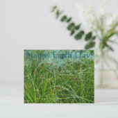 Happy Earth Day! Postkarte (Stehend Vorderseite)