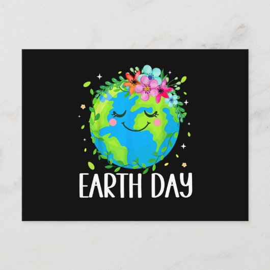 Happy Earth Day Postkarte (Vorderseite)