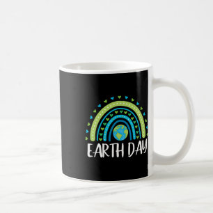 Happy Earth Day Rainbow Niedlich Earth Day Girl Kaffeetasse