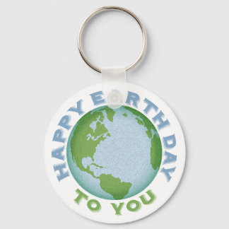 Happy Earth Day Schlüsselanhänger