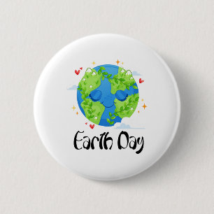 Happy Earth Day Shirt Niedlich Earth Day Men Women Button