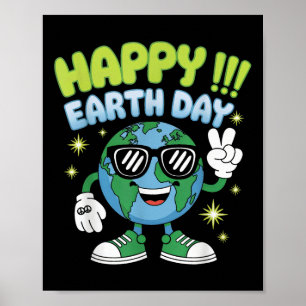 Happy Earth Day Shirts Earth Day 2025 Shirts für K Poster