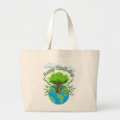 Happy Earth Day Tasche (Vorne)