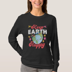 Happy Earth Global Warming for Earth T-Shirt