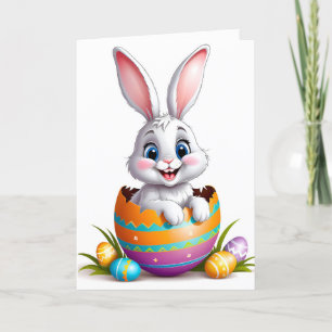 Happy East Bunny Feiertagskarte