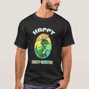 Happy East-Rawr Niedlich Bunny Costume Oars Happy T-Shirt