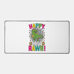 Happy East Rawr Oaster T-Rex Schreibtischunterlage