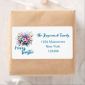 Happy Easter Aquarell Spring Blume Bouquet (Insitu)