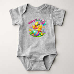 Happy Easter Baby Bodysuit Strampler
