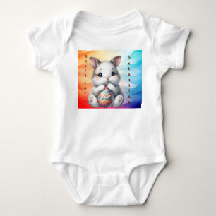Happy Easter Baby Bodysuit Strampler
