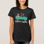Happy Easter Ball Python Bunny Riding Truck Boys T T-Shirt (Vorderseite)