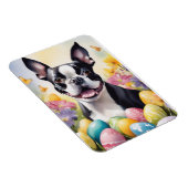 Happy Easter Boston Terrier Magnet (Rechte Seite)