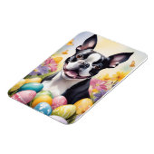Happy Easter Boston Terrier Magnet (Linke Seite)