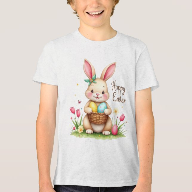 Happy Easter Boys' T - Shirt (Vorderseite)