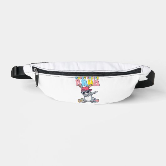 Happy Easter Bruh Bunny Dab Rabbit Dance Boys Kids Bauchtasche (Vorderseite)