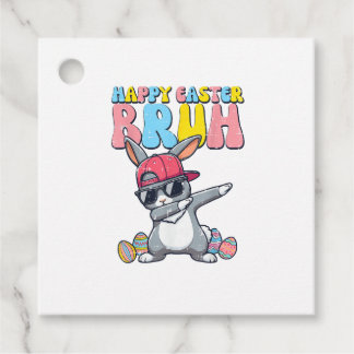 Happy Easter Bruh Bunny Dab Rabbit Dance Boys Kids Geschenkanhänger