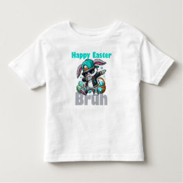 Happy Easter Bruh, Easter Bunny Dabbing Kleinkind T-shirt