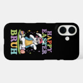 Happy Easter Bruh Funny Dabbing Bunny Rabbit Bro Case-Mate iPhone Hülle (Rückseite (Horizontal))