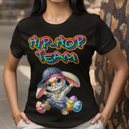 Happy Easter Bunny Angesagt Hop Team T-Shirt