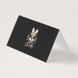 Happy Easter Bunny Boston Terrier Liebhaber von Os